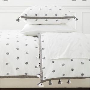 Salt spring king/cal king duvet cover